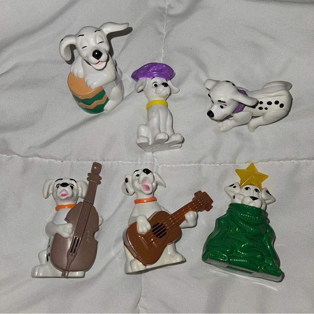 Preloved 101 Dalmatians vintage toys